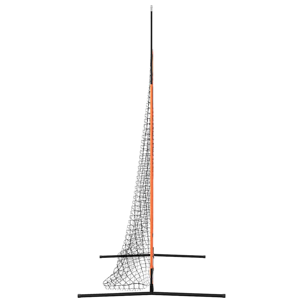vidaXL Siatka treningowa do baseballu Czarny 250 x 106,5 x 210 cm