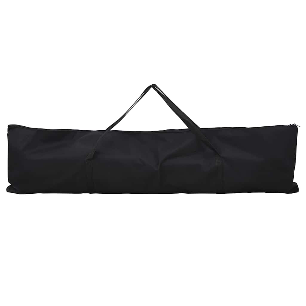 vidaXL Siatka tenisowa Czarny i czerwony 494,5 x 90 x 87 cm Poliester