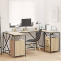 vidaXL Biurko Dąb Sonoma 182 x 101 x 87,5 cm Materiał drewnopochodny