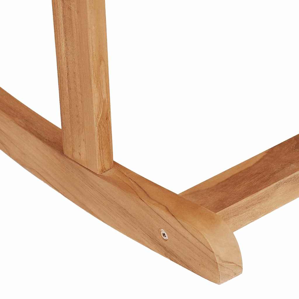 vidaXL Fotel bujany Adirondack 2 szt. Brązowy Lite drewno tekowe