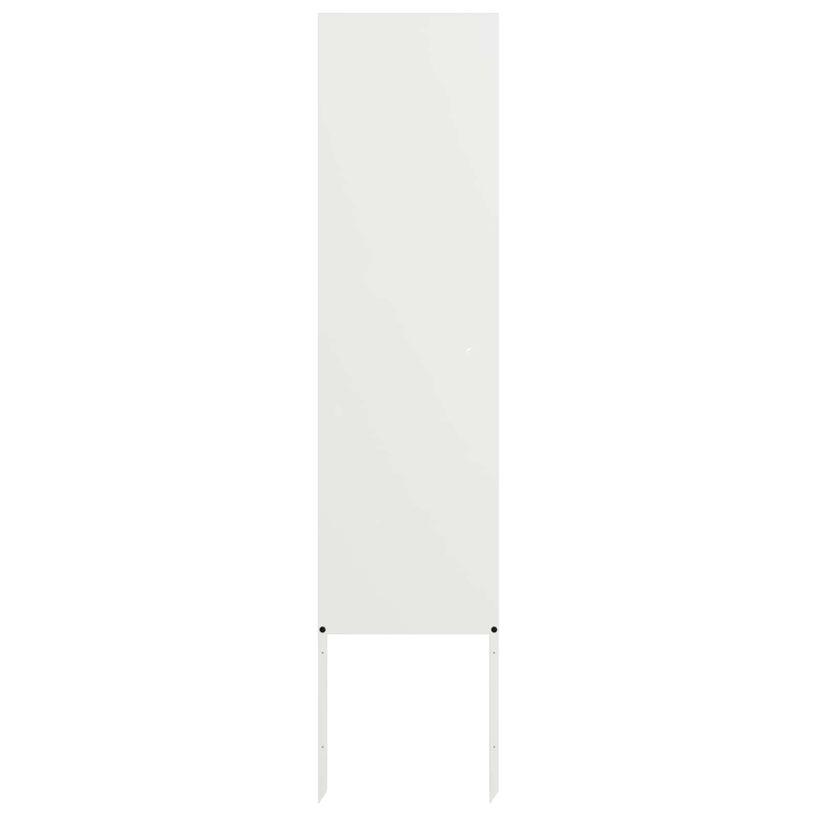 vidaXL Ekran zapewniający prywatność w ogrodzie Biały 32 x 140 cm