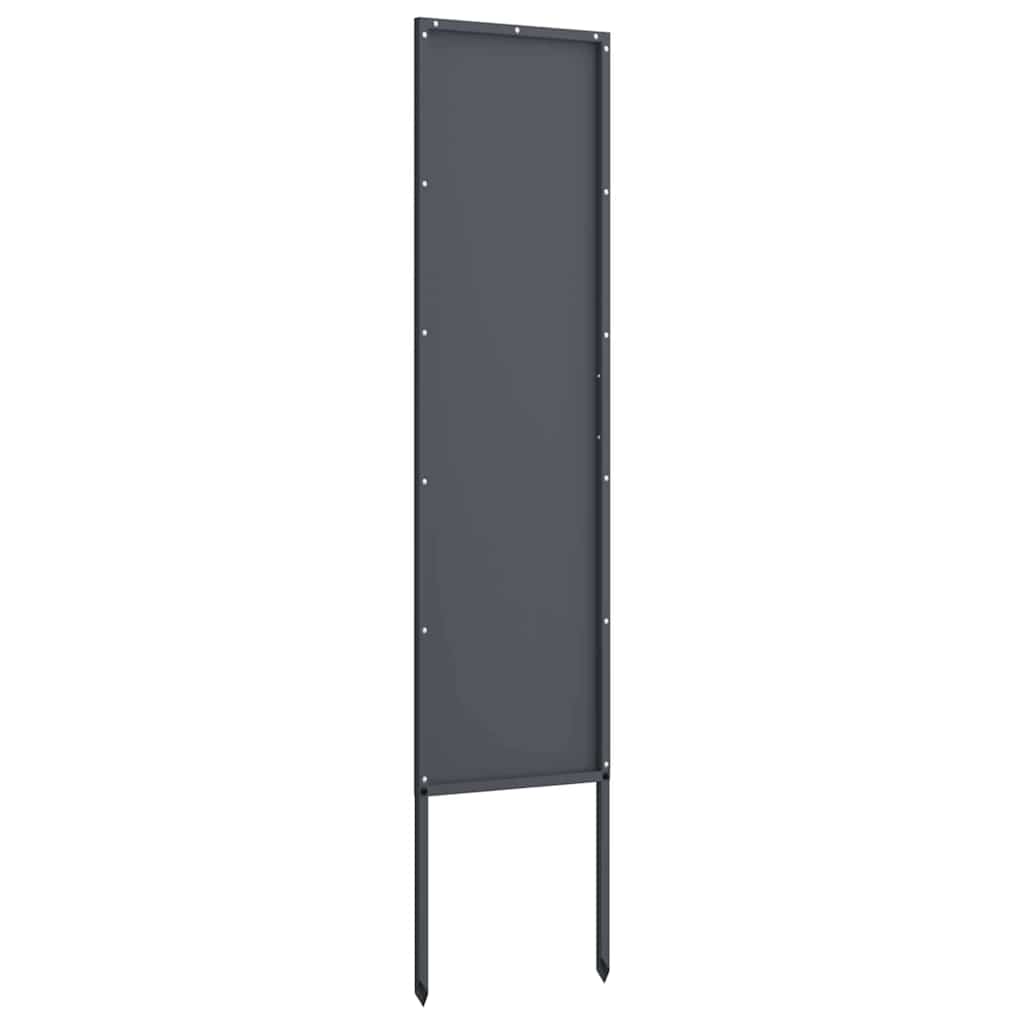 vidaXL Ekran zapewniający prywatność w ogrodzie Antracyt 32 x 140 cm