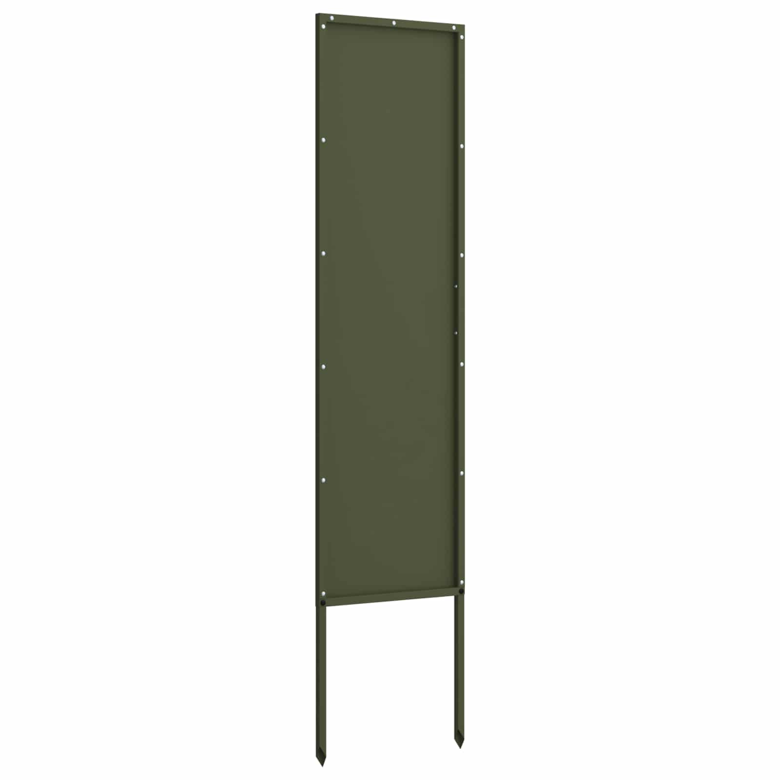 vidaXL Ekran zapewniający prywatność w ogrodzie oliwkowy 32 x 140 cm