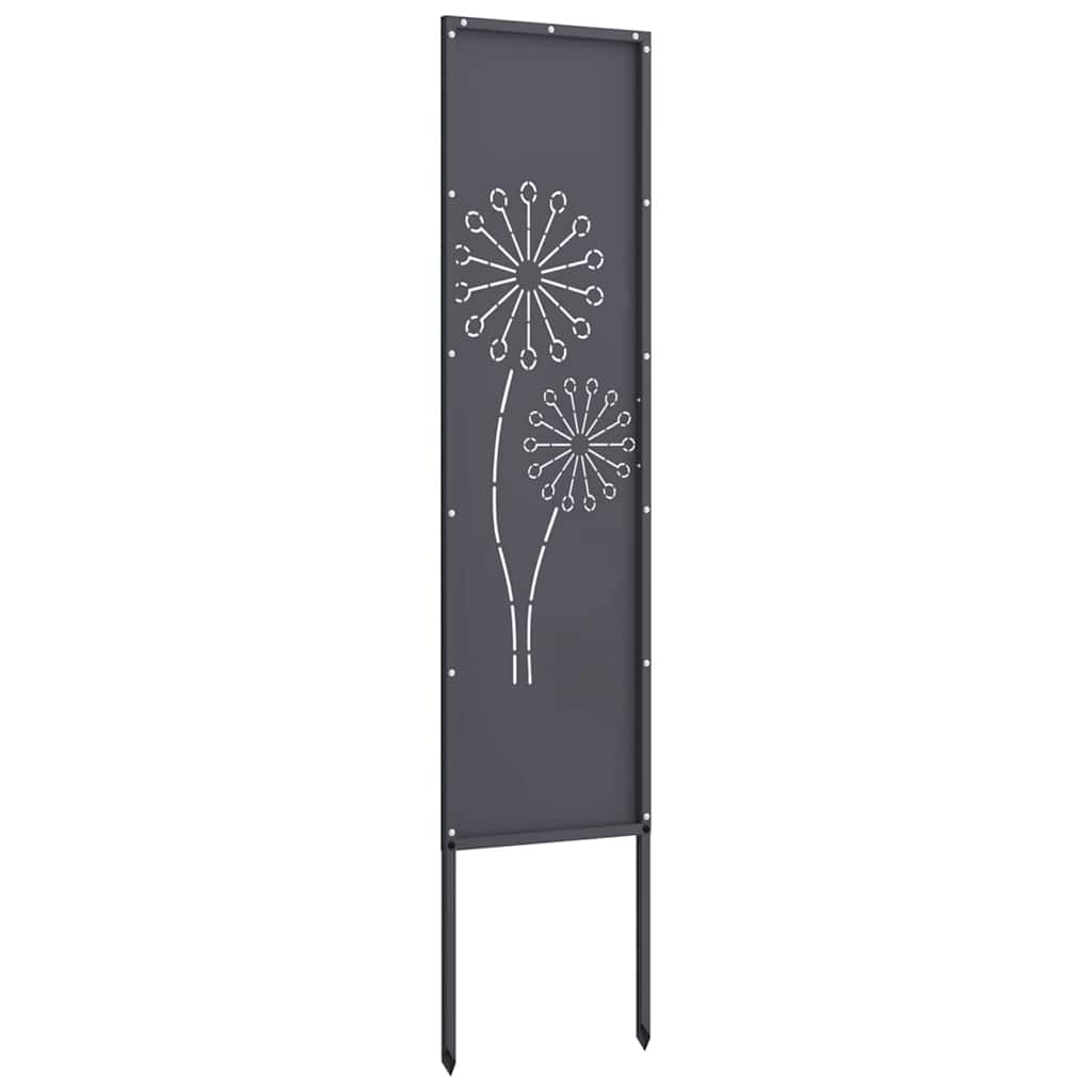 vidaXL Ekran zapewniający prywatność w ogrodzie Antracyt 32 x 140 cm