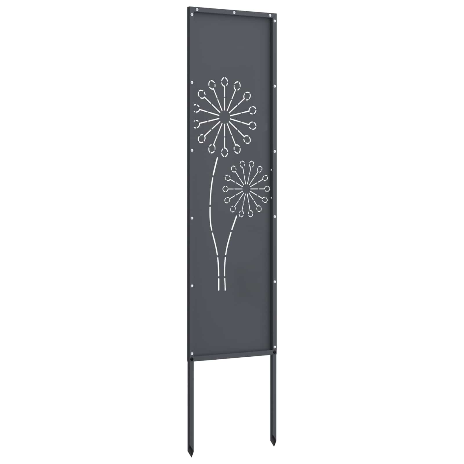vidaXL Ekran zapewniający prywatność w ogrodzie Antracyt 32 x 140 cm
