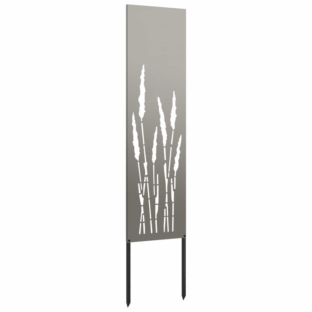 vidaXL Ekran zapewniający prywatność w ogrodzie Rdzawy 32 x 140 cm