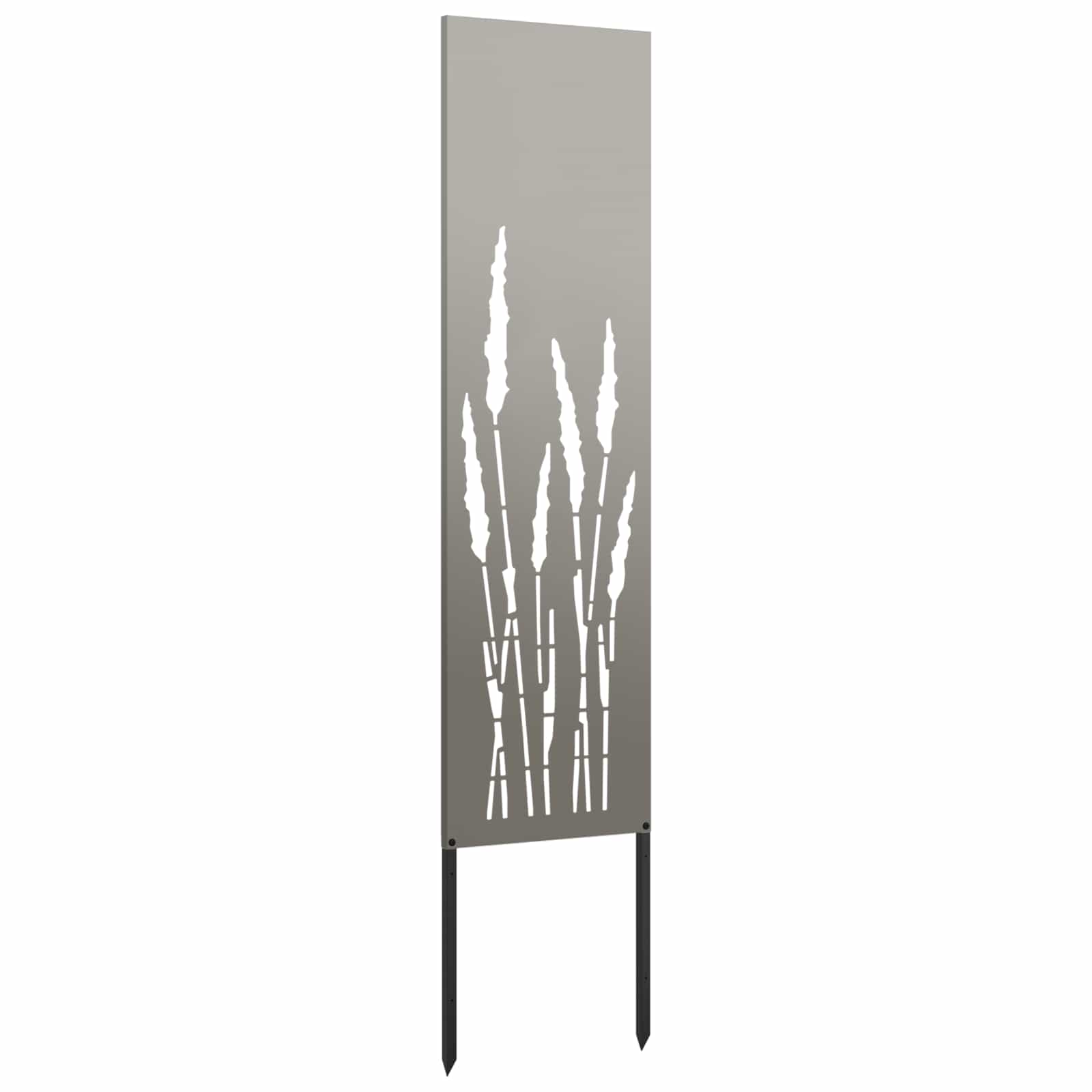 vidaXL Ekran zapewniający prywatność w ogrodzie Rdzawy 32 x 140 cm
