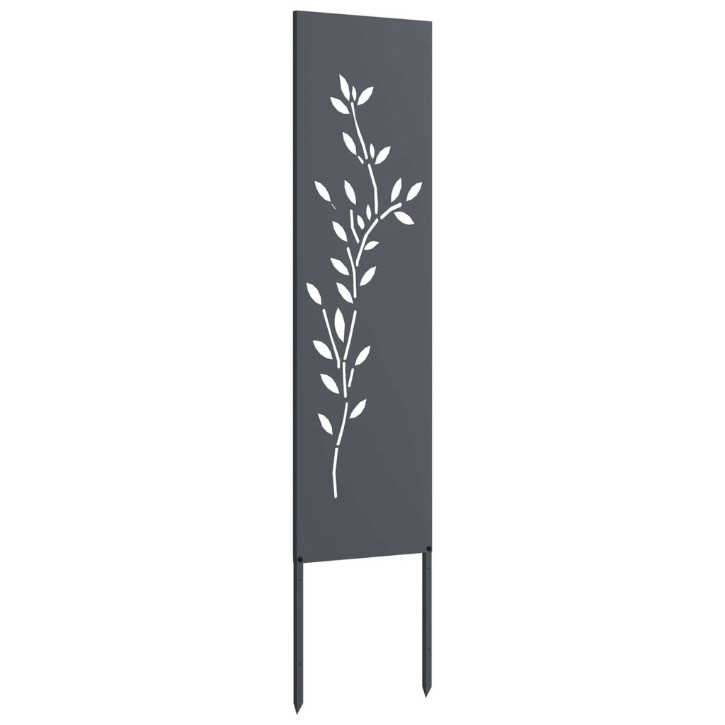 vidaXL Ekran zapewniający prywatność w ogrodzie Antracyt 32 x 140 cm
