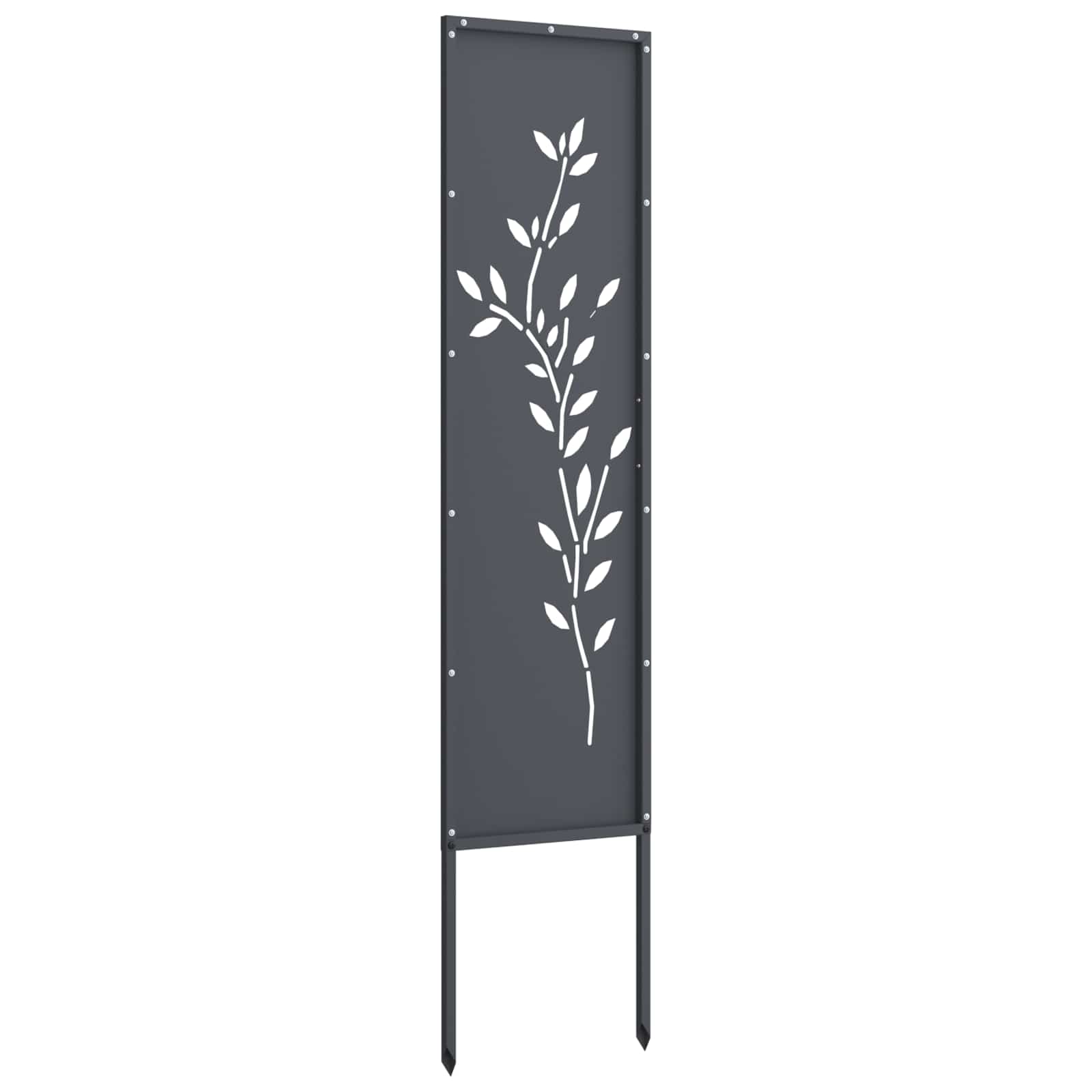 vidaXL Ekran zapewniający prywatność w ogrodzie Antracyt 32 x 140 cm