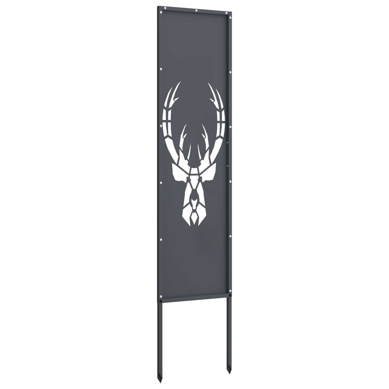 vidaXL Ekran zapewniający prywatność w ogrodzie Antracyt 32 x 140 cm