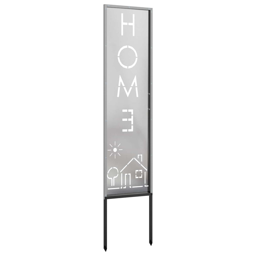vidaXL Ekran zapewniający prywatność w ogrodzie Srebrny 32 x 140 cm
