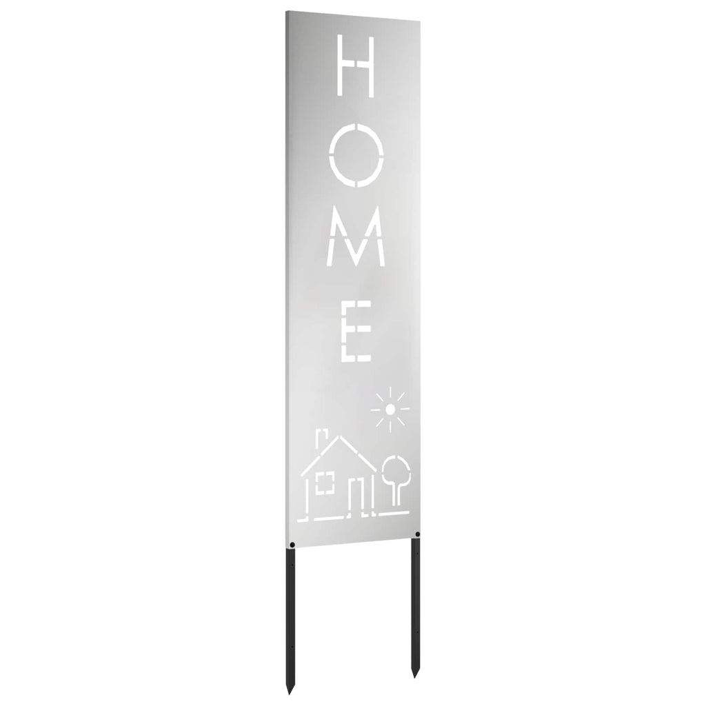 vidaXL Ekran zapewniający prywatność w ogrodzie Srebrny 32 x 140 cm