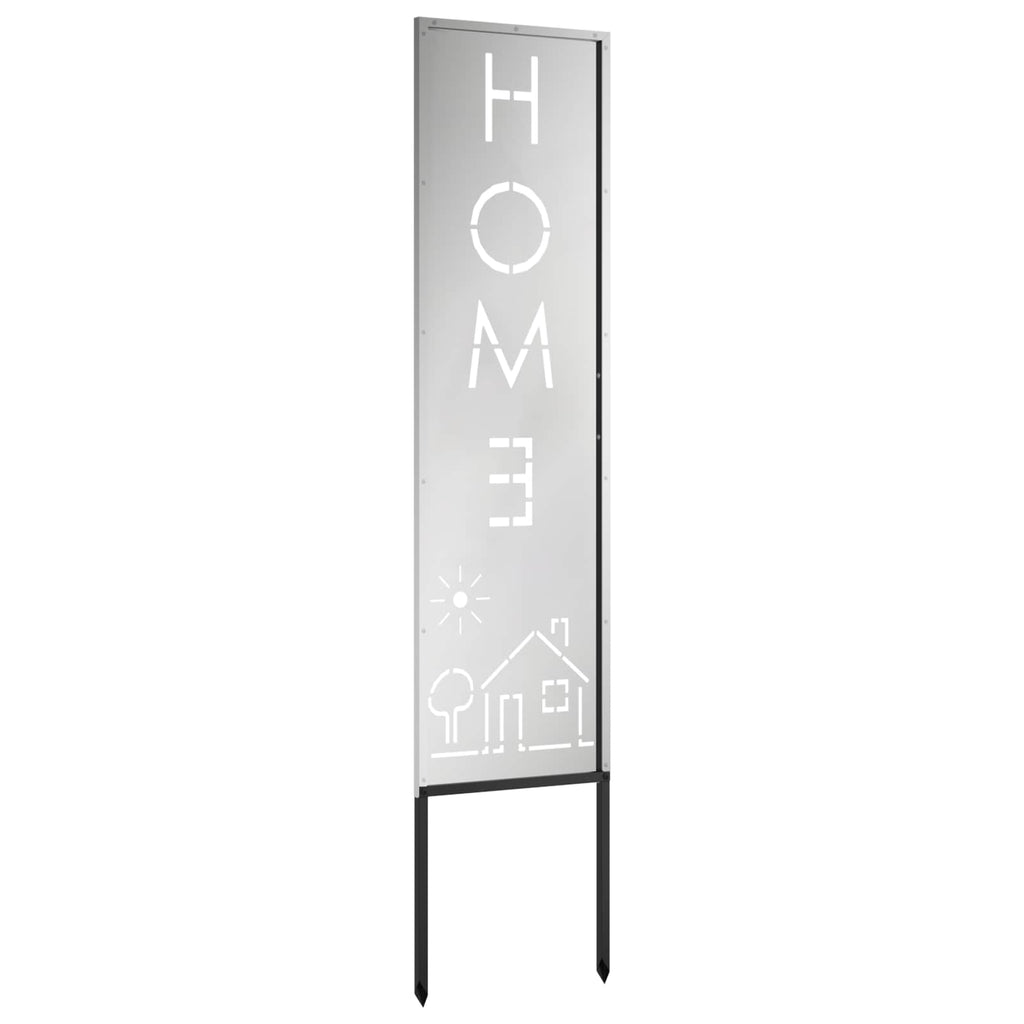 vidaXL Ekran zapewniający prywatność w ogrodzie Srebrny 32 x 140 cm