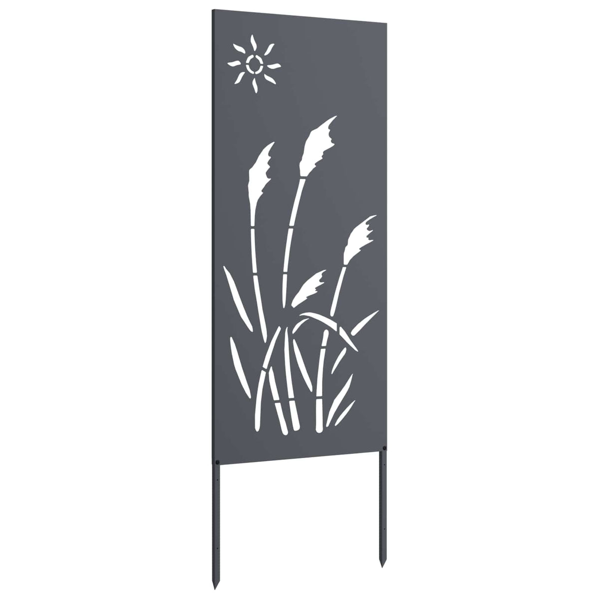 vidaXL Ekran zapewniający prywatność w ogrodzie Antracyt 50 x 140 cm