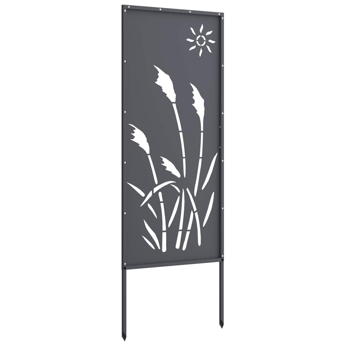 vidaXL Ekran zapewniający prywatność w ogrodzie Antracyt 50 x 140 cm