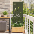 vidaXL Ekran zapewniający prywatność w ogrodzie oliwkowy 50 x 140 cm