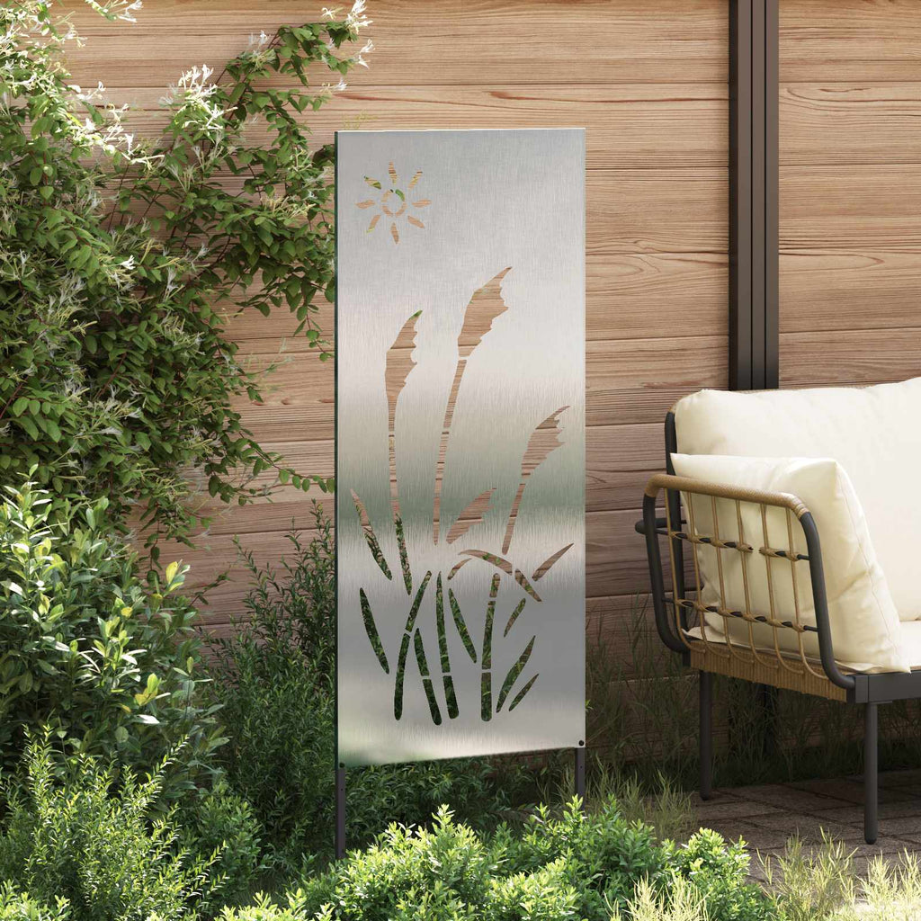 vidaXL Ekran zapewniający prywatność w ogrodzie Srebrny 50 x 140 cm