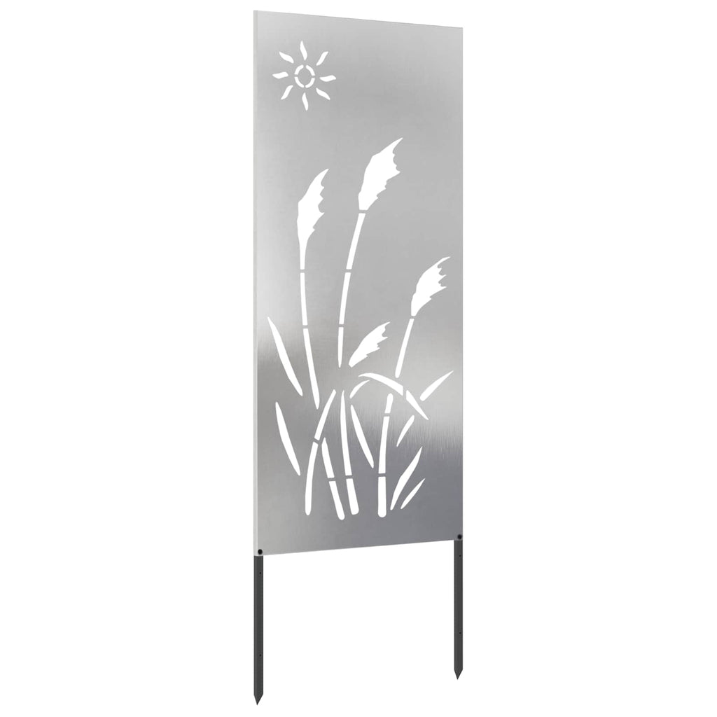 vidaXL Ekran zapewniający prywatność w ogrodzie Srebrny 50 x 140 cm