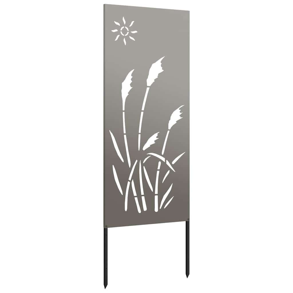 vidaXL Ekran zapewniający prywatność w ogrodzie Rdzawy 50 x 140 cm