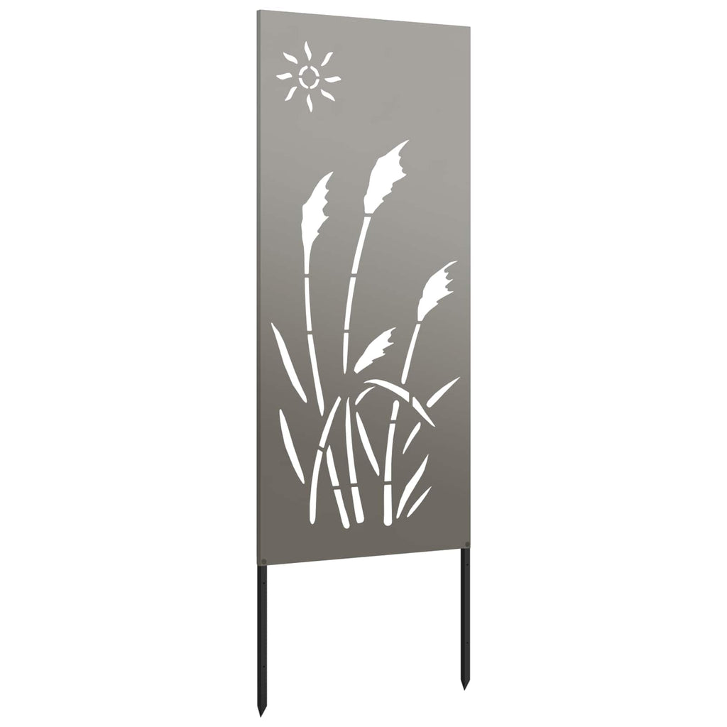 vidaXL Ekran zapewniający prywatność w ogrodzie Rdzawy 50 x 140 cm