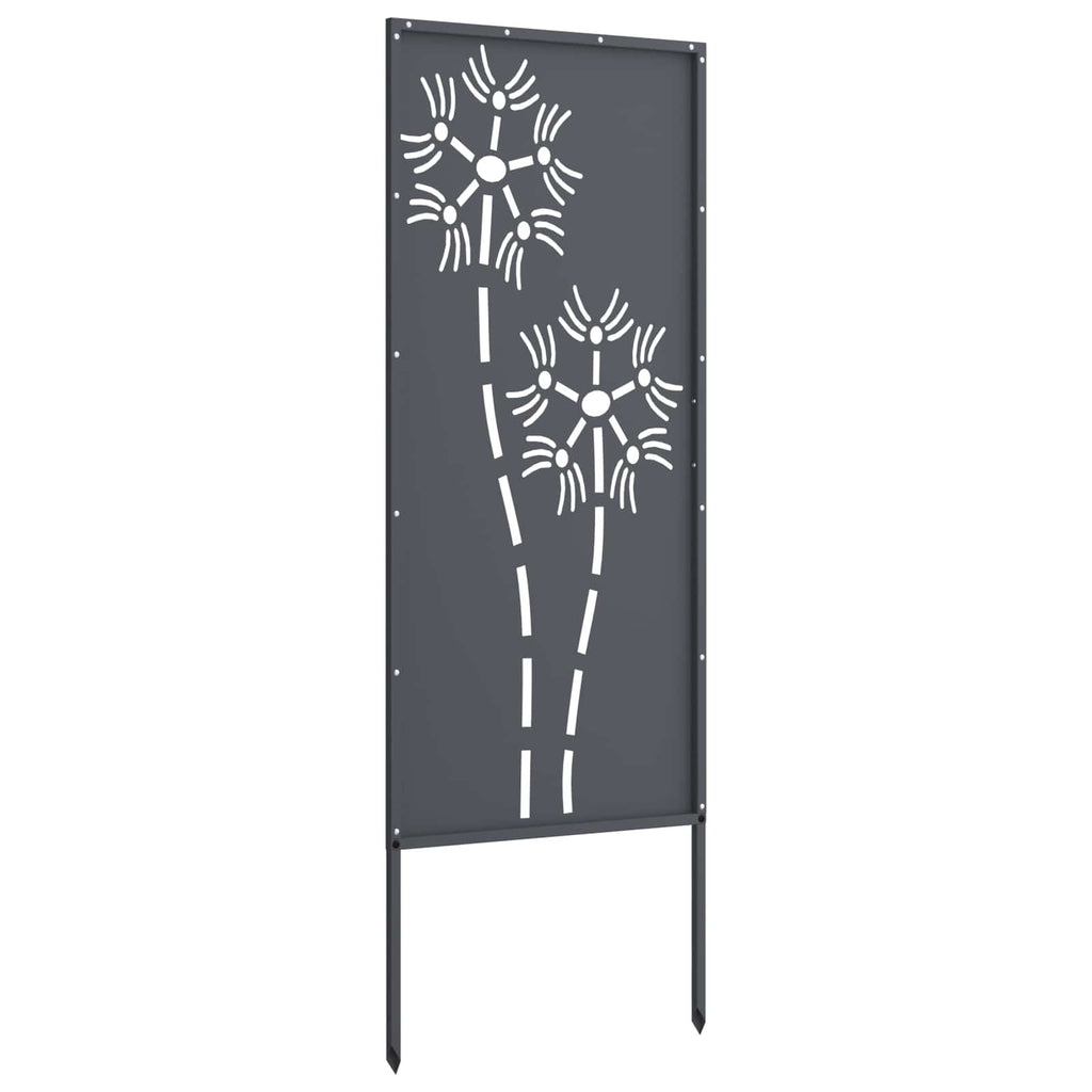 vidaXL Ekran zapewniający prywatność w ogrodzie Antracyt 50 x 140 cm