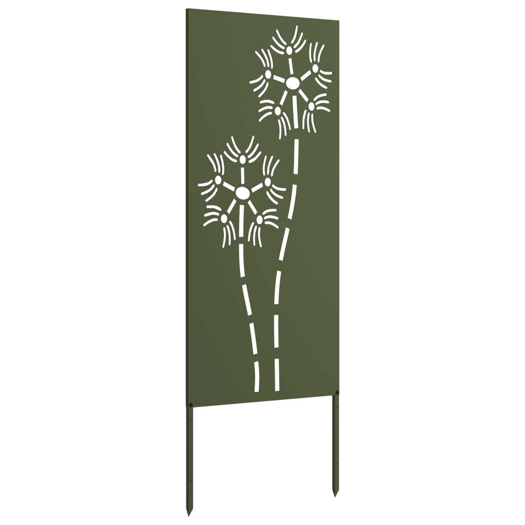 vidaXL Ekran zapewniający prywatność w ogrodzie oliwkowy 50 x 140 cm