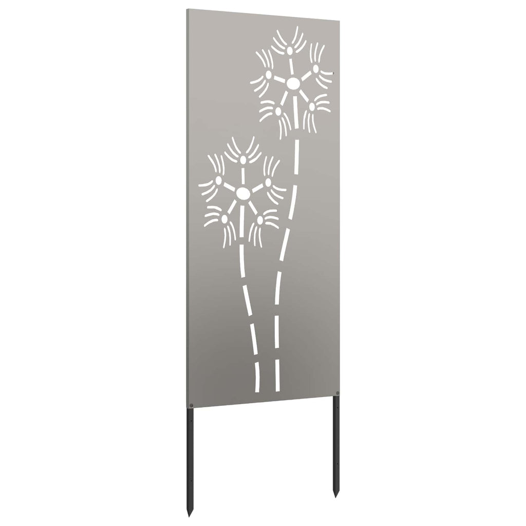 vidaXL Ekran zapewniający prywatność w ogrodzie Rdzawy 50 x 140 cm