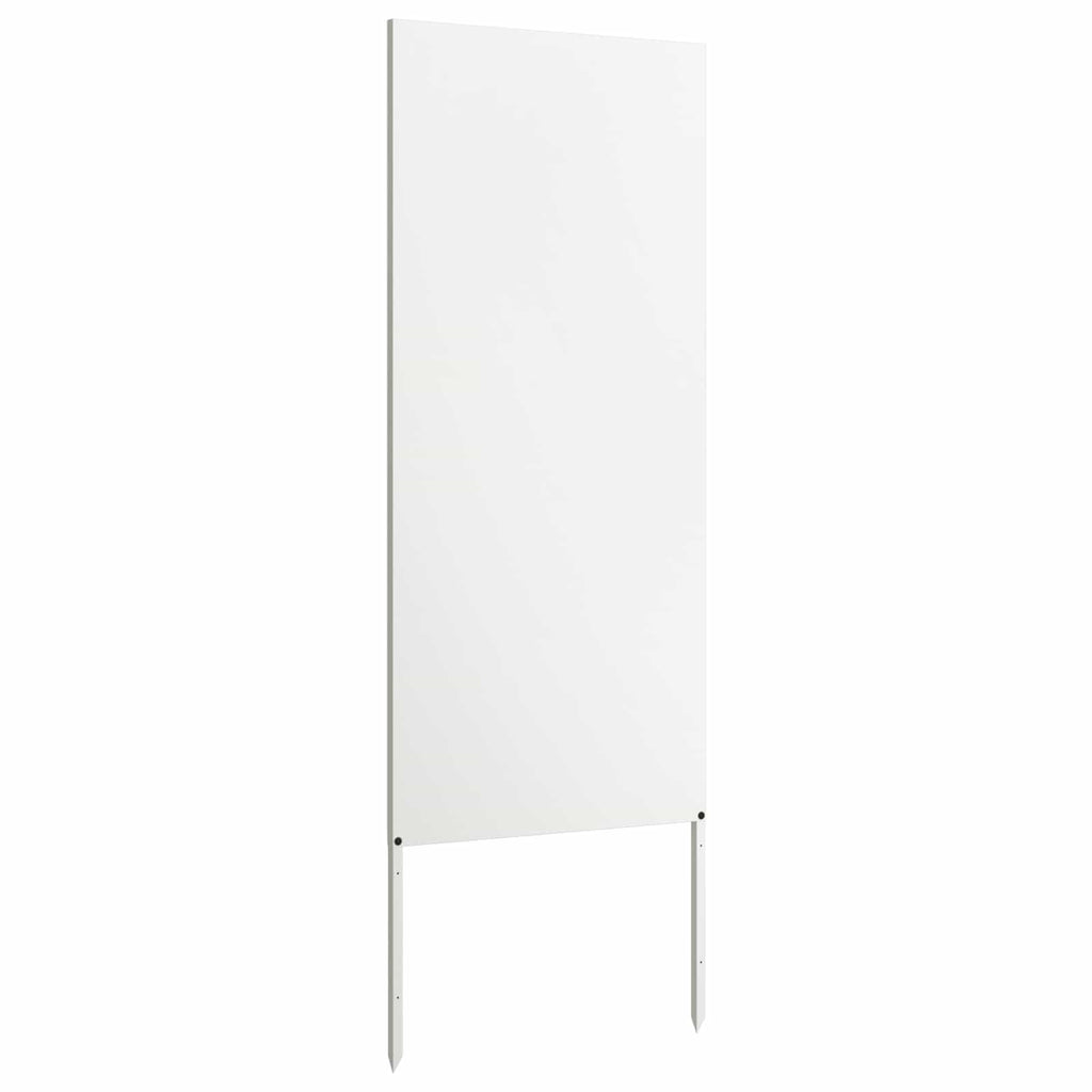 vidaXL Ekran zapewniający prywatność w ogrodzie Biały 50 x 140 cm