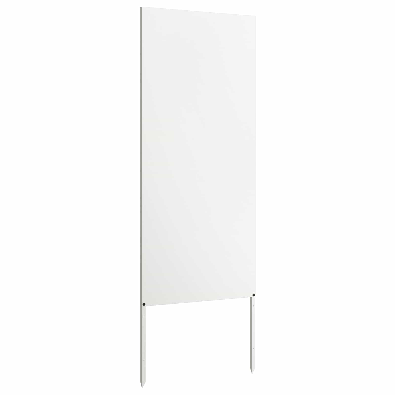 vidaXL Ekran zapewniający prywatność w ogrodzie Biały 50 x 140 cm