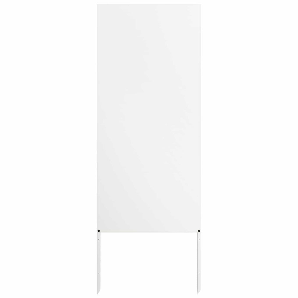 vidaXL Ekran zapewniający prywatność w ogrodzie Biały 50 x 140 cm