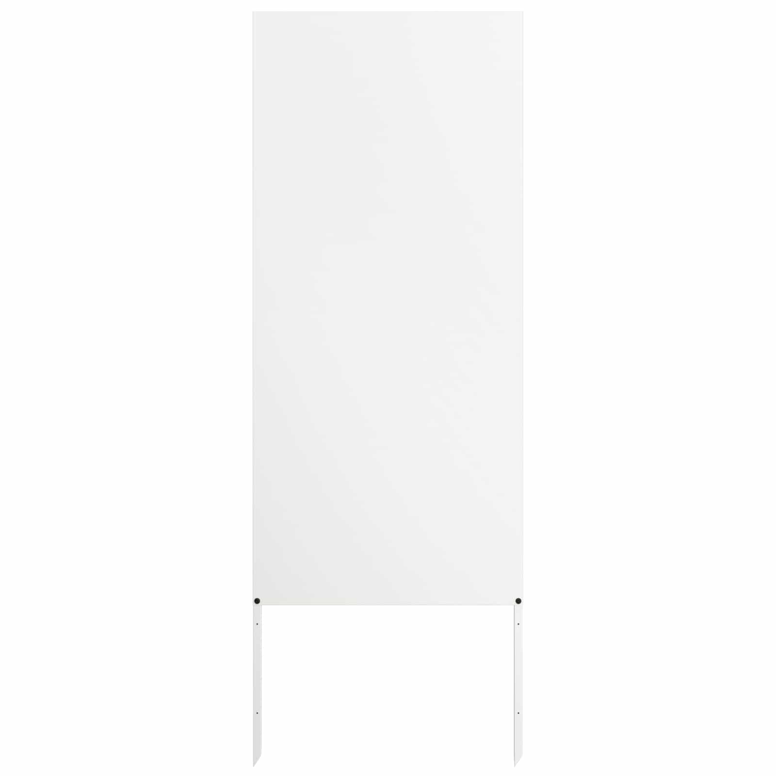 vidaXL Ekran zapewniający prywatność w ogrodzie Biały 50 x 140 cm