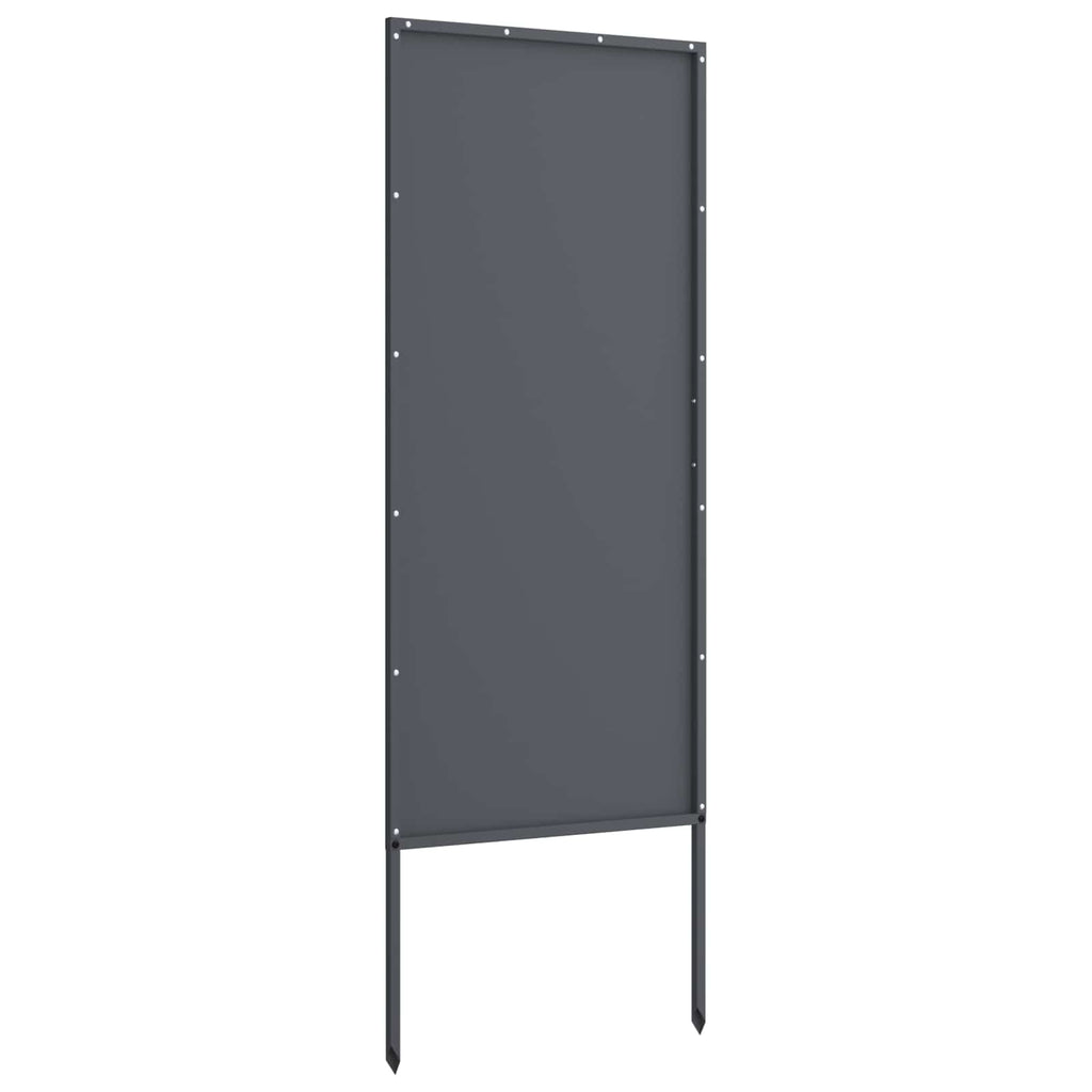 vidaXL Ekran zapewniający prywatność w ogrodzie Antracyt 50 x 140 cm