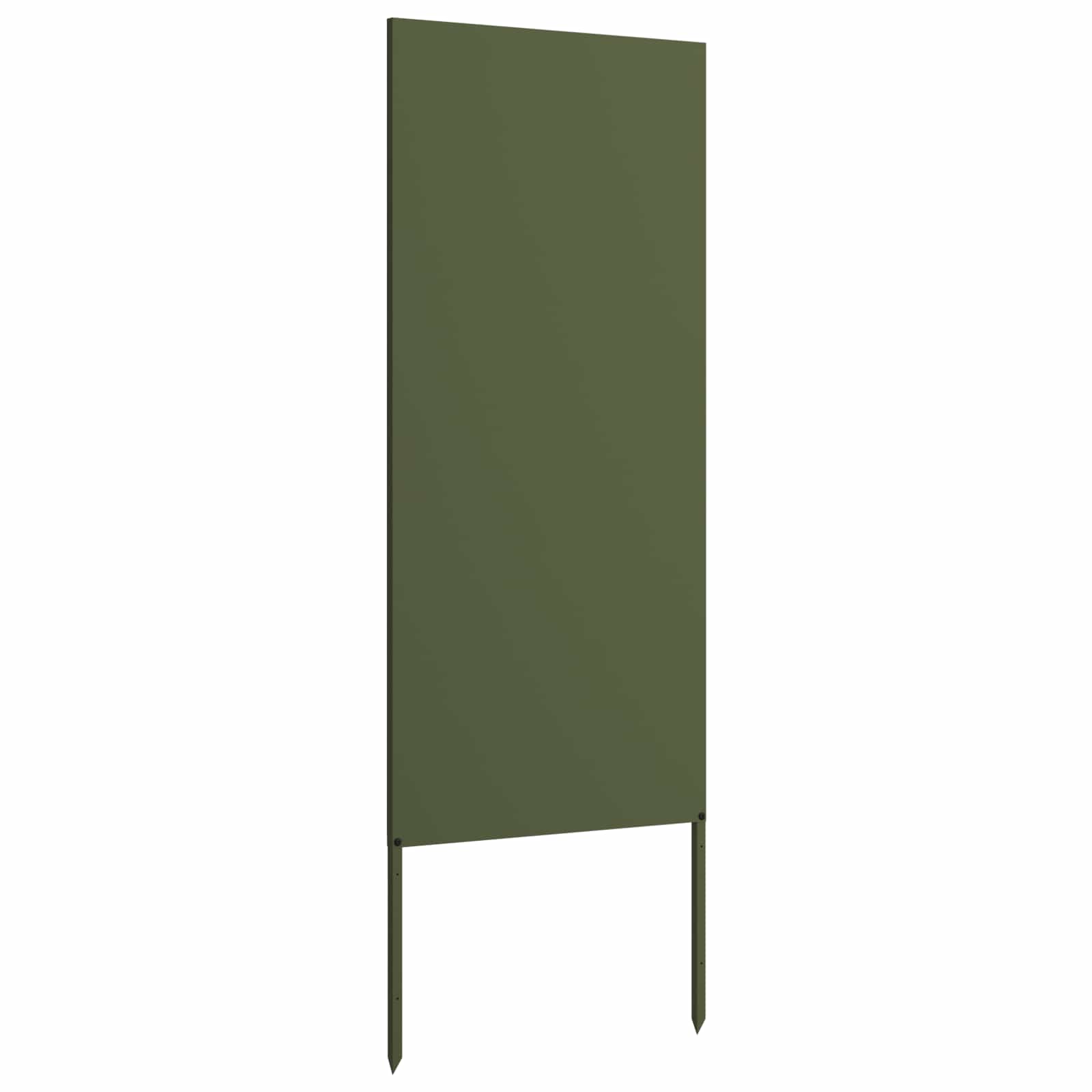 vidaXL Ekran zapewniający prywatność w ogrodzie oliwkowy 50 x 140 cm