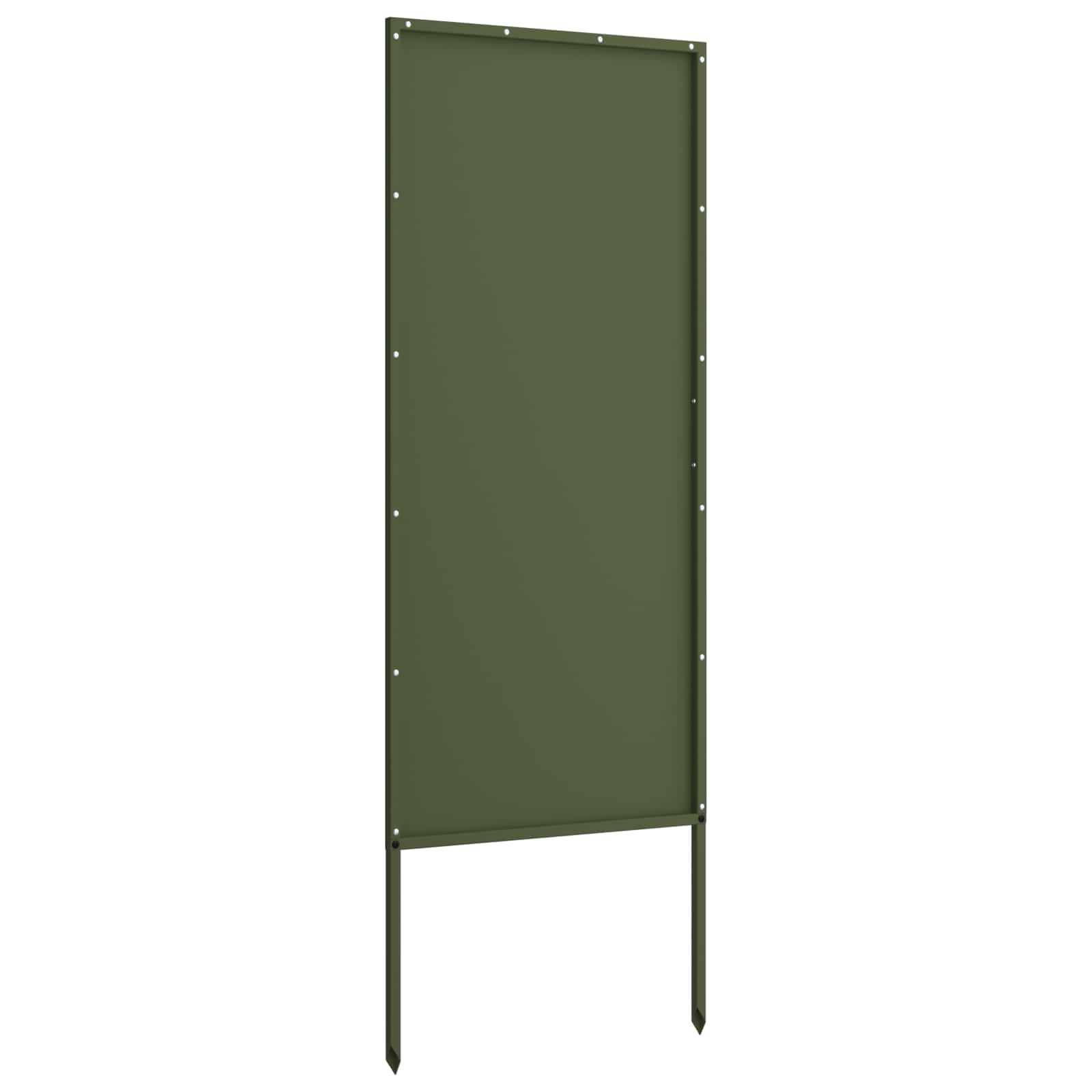 vidaXL Ekran zapewniający prywatność w ogrodzie oliwkowy 50 x 140 cm