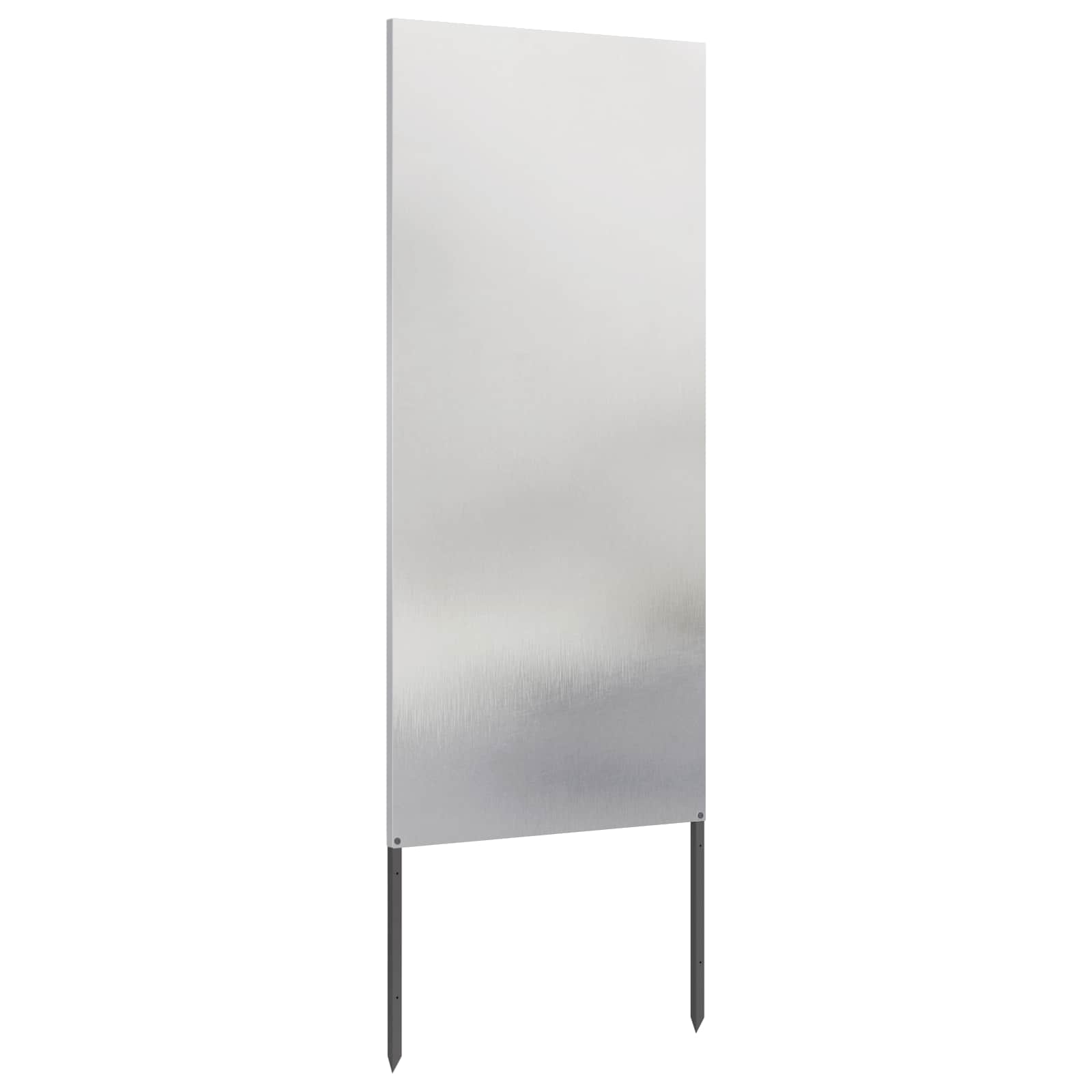 vidaXL Ekran zapewniający prywatność w ogrodzie Srebrny 50 x 140 cm