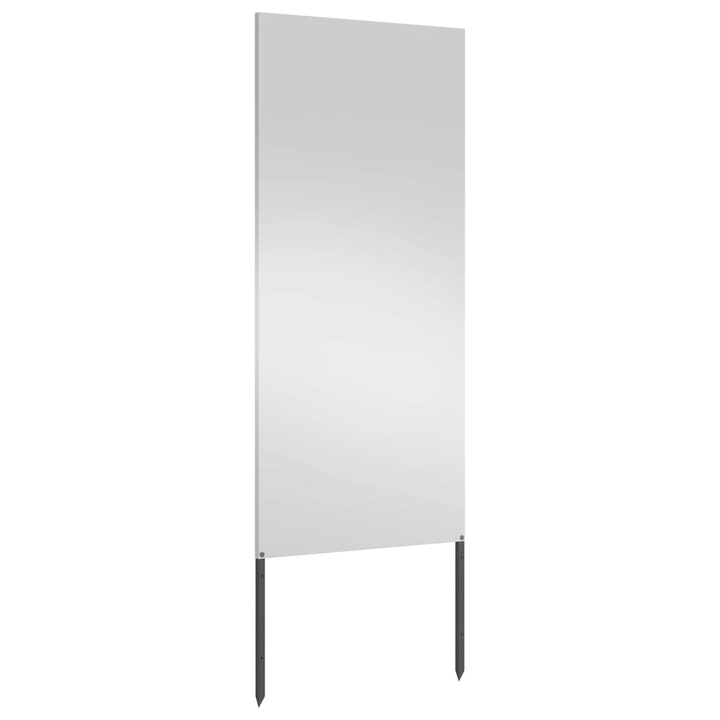 vidaXL Ekran zapewniający prywatność w ogrodzie Srebrny 50 x 140 cm