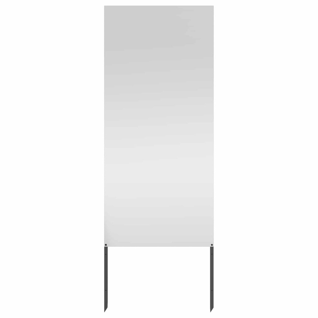 vidaXL Ekran zapewniający prywatność w ogrodzie Srebrny 50 x 140 cm
