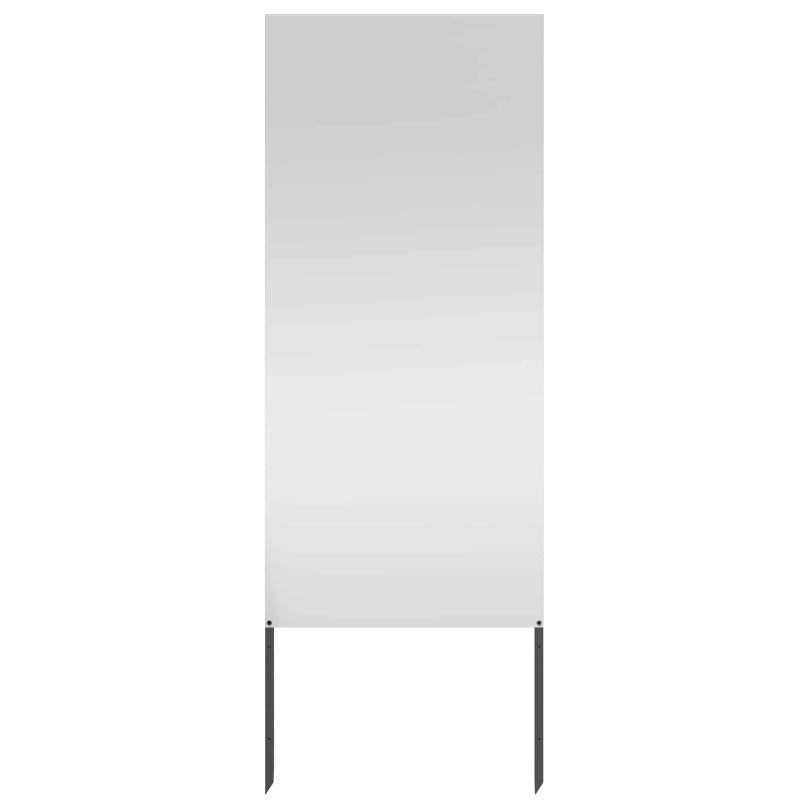 vidaXL Ekran zapewniający prywatność w ogrodzie Srebrny 50 x 140 cm