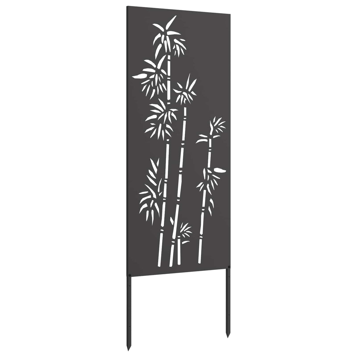 vidaXL Ekran zapewniający prywatność w ogrodzie Czarny 50 x 140 cm