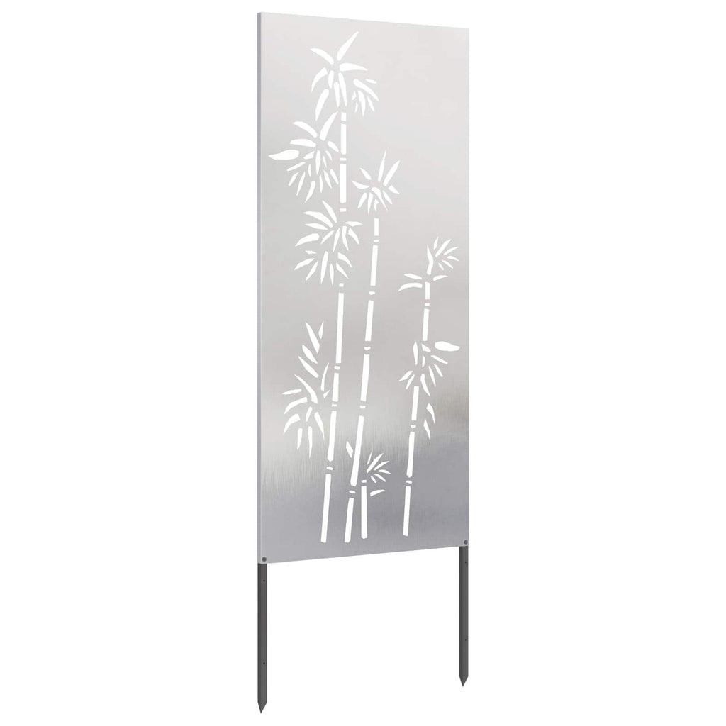 vidaXL Ekran zapewniający prywatność w ogrodzie Srebrny 50 x 140 cm