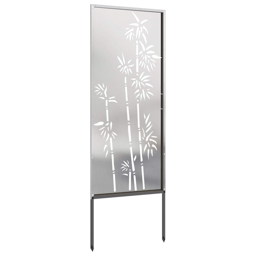 vidaXL Ekran zapewniający prywatność w ogrodzie Srebrny 50 x 140 cm