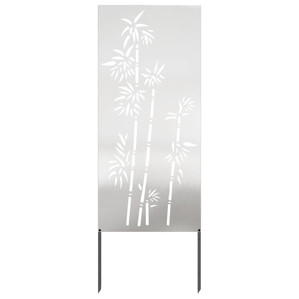 vidaXL Ekran zapewniający prywatność w ogrodzie Srebrny 50 x 140 cm