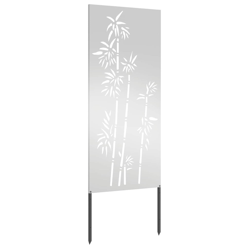 vidaXL Ekran zapewniający prywatność w ogrodzie Srebrny 50 x 140 cm