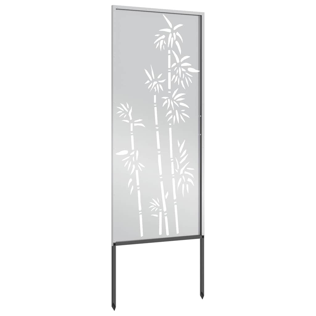 vidaXL Ekran zapewniający prywatność w ogrodzie Srebrny 50 x 140 cm