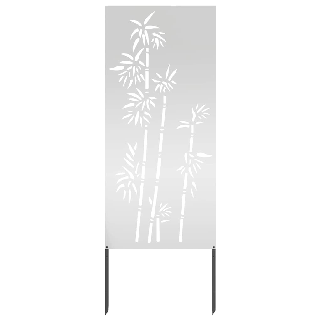 vidaXL Ekran zapewniający prywatność w ogrodzie Srebrny 50 x 140 cm