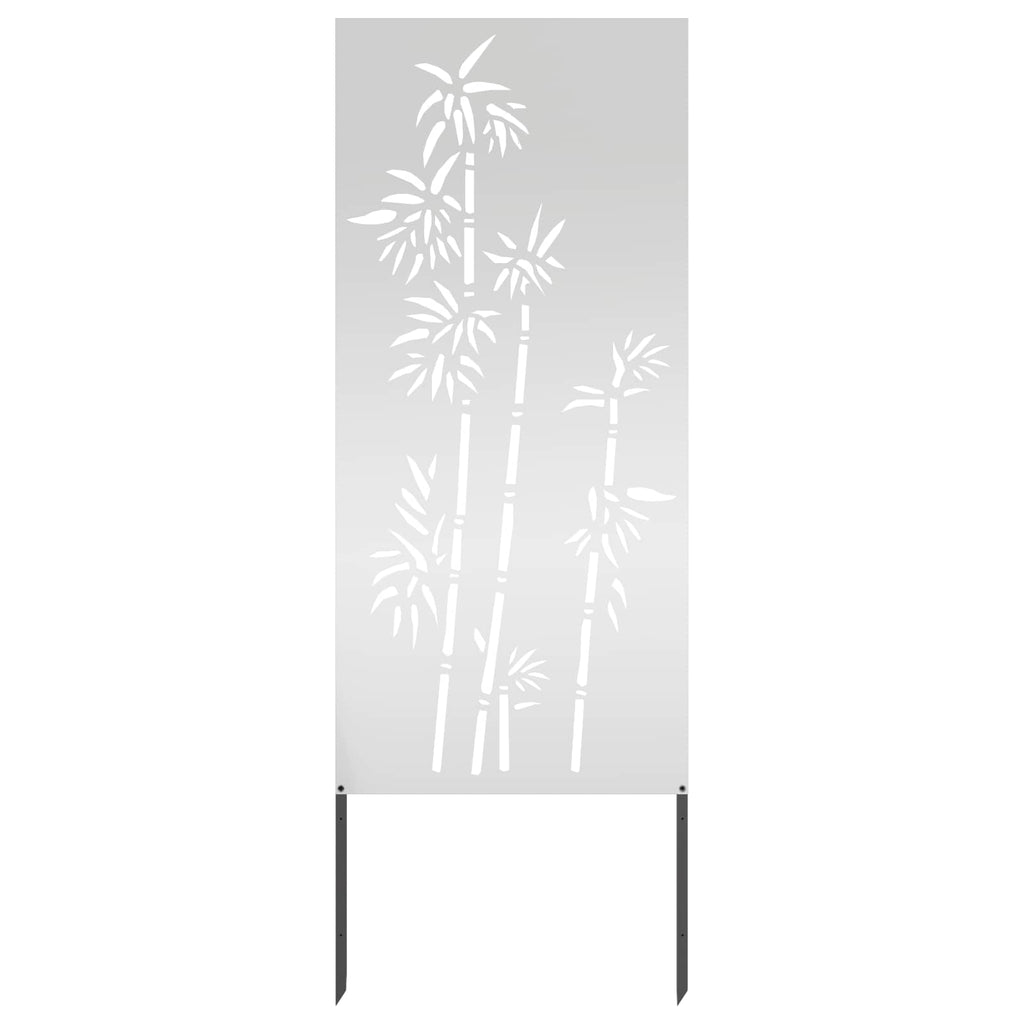 vidaXL Ekran zapewniający prywatność w ogrodzie Srebrny 50 x 140 cm