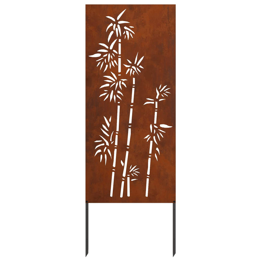 vidaXL Ekran zapewniający prywatność w ogrodzie Rdzawy 50 x 140 cm