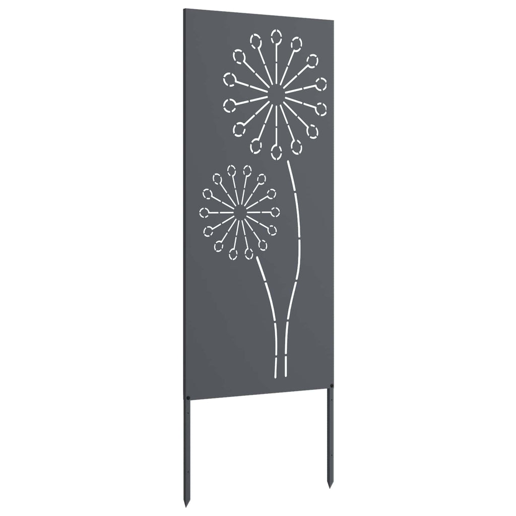 vidaXL Ekran zapewniający prywatność w ogrodzie Antracyt 50 x 140 cm