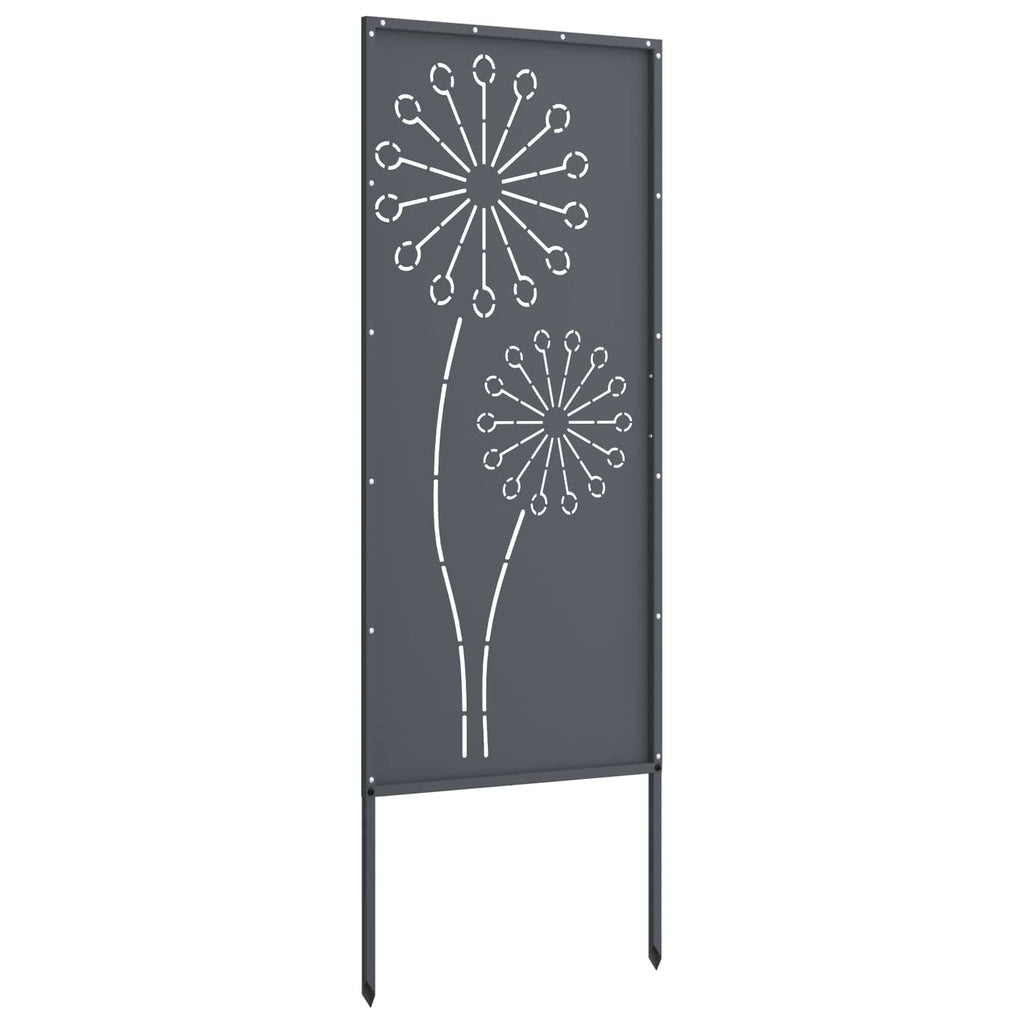vidaXL Ekran zapewniający prywatność w ogrodzie Antracyt 50 x 140 cm