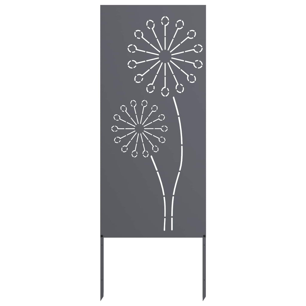 vidaXL Ekran zapewniający prywatność w ogrodzie Antracyt 50 x 140 cm